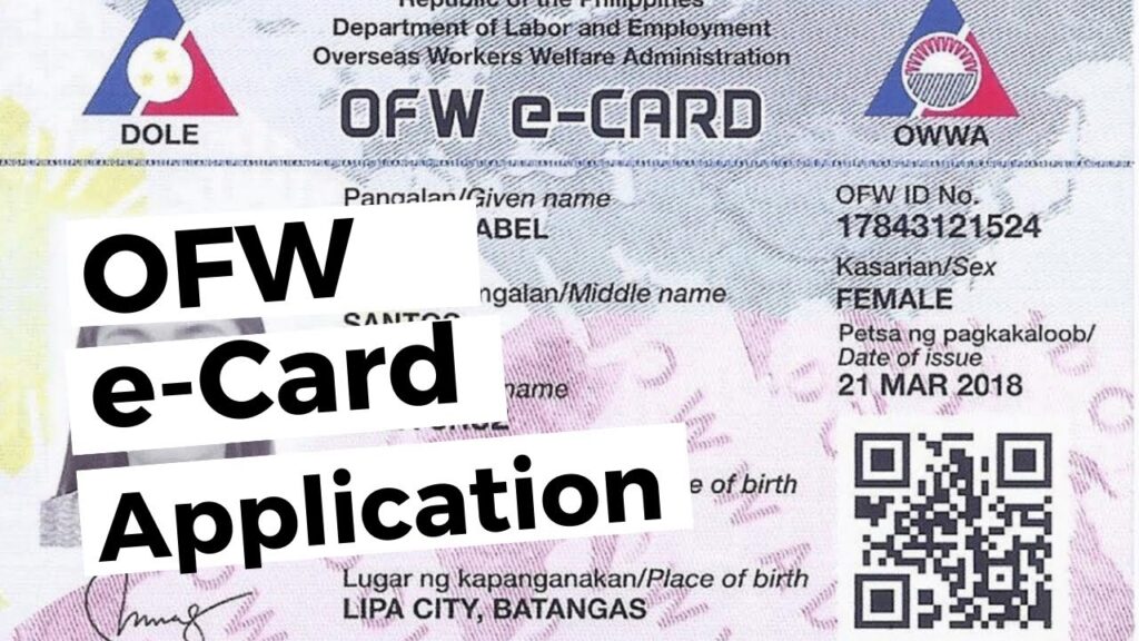 Ofw Id Card