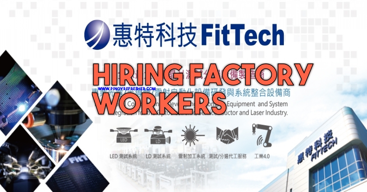 Taiwan Hiring Factory Workers For, Siteone Landscape Supply Jobs Luzhu District Taoyuan City Taiwan