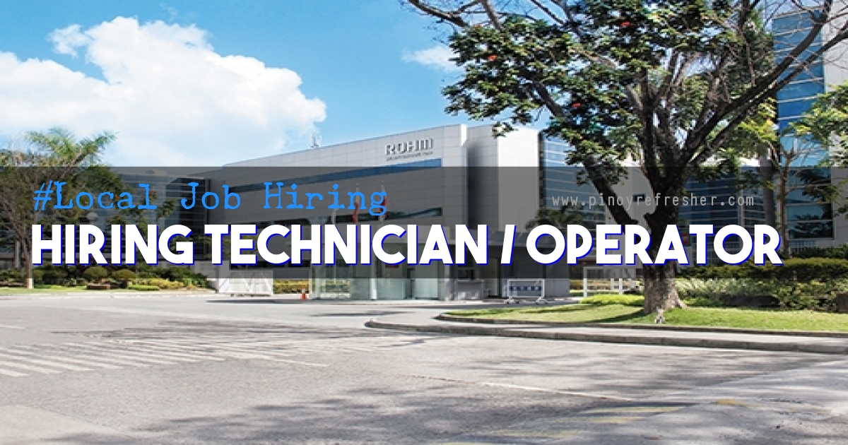 Rohm electronics philippines jobs