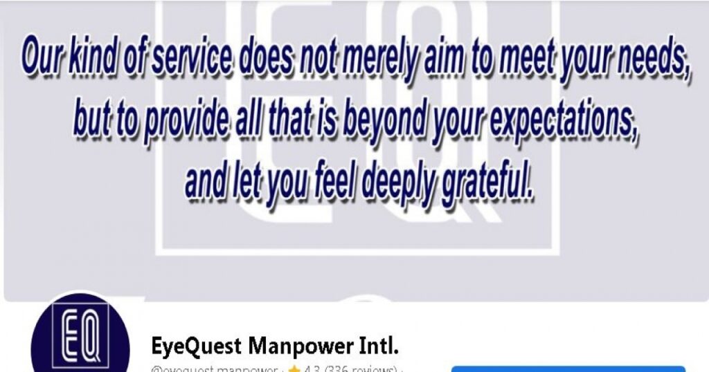 EyeQuest International Manpower Services Inc.