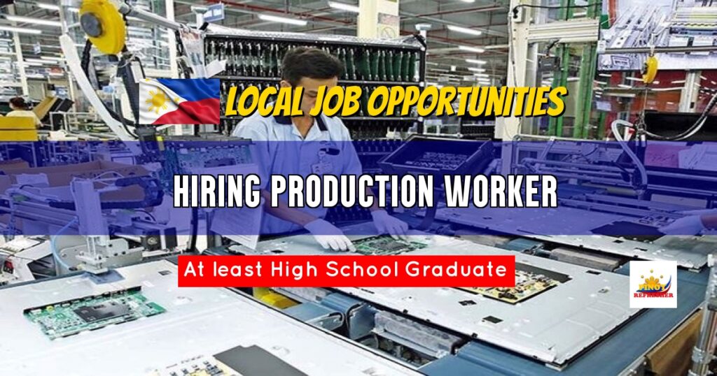 Local Job Hiring: Production Worker for First Core Multi-Purpose ...