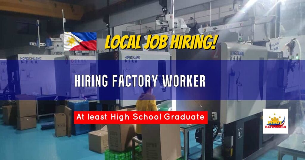 Local Job Hiring Factory Worker for Keystone Plastics,Inc.