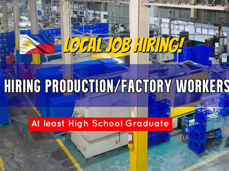 Local Job Hiring Factory Worker for Keystone Plastics,Inc.