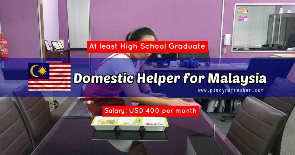 Hiring Domestic Helper for Agensi Pekerjaan Palangkaraya Center Jalan