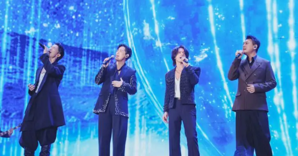 F4 Reunites on Stage at Mayday’s Taipei Concert After Nearly a Decade